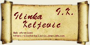 Ilinka Keljević vizit kartica